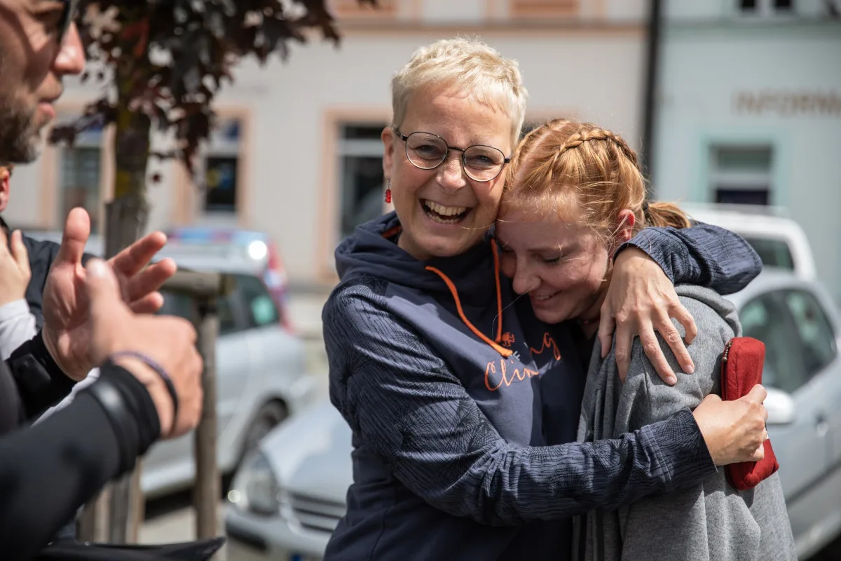 Zleva: Zorka s dcerou Veronikou