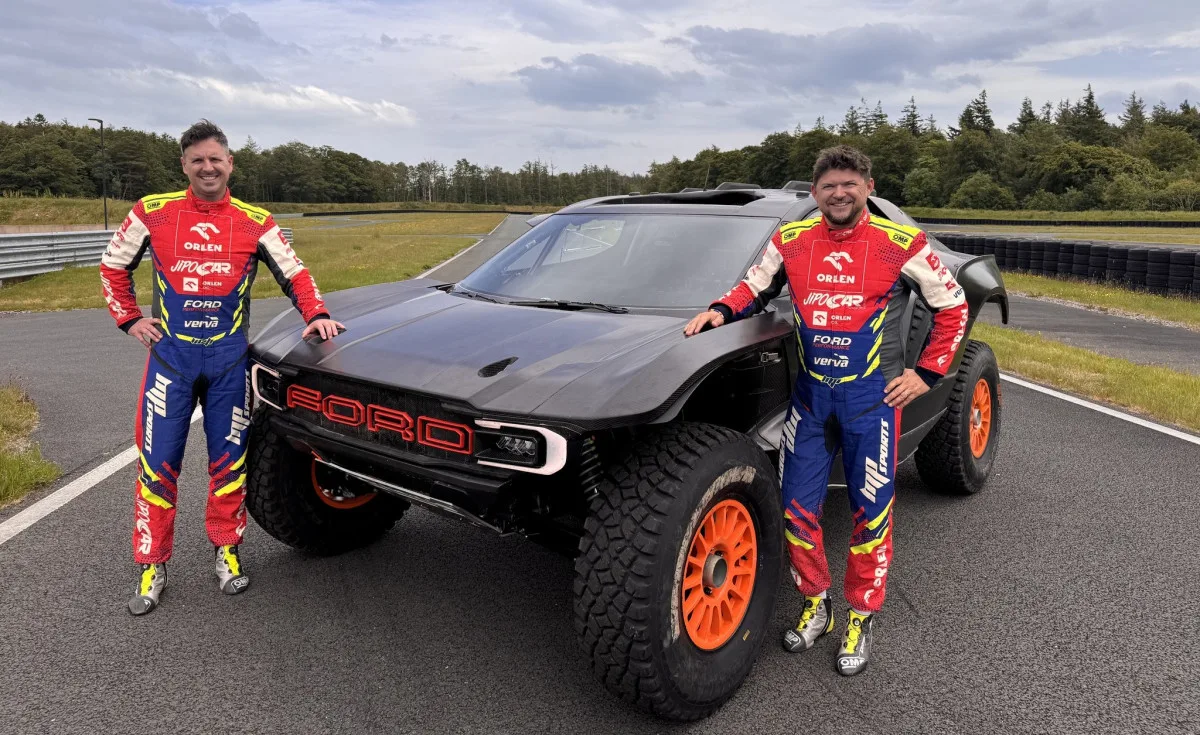 Martin Prokop zbrojí na Dakar. Stal se prvním soukromým jezdcem Fordu Raptor T1+. Foto: Se svolením Martina Prokopa