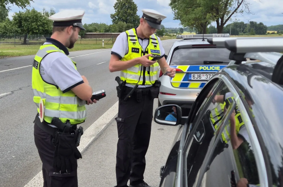 Policisté na Vysočině o víkendu odhalili osm řidičů pod vlivem alkoholu. Foto: Se svolením Policie ČR