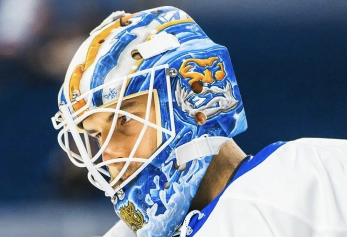 Brankář Jakub Škarek do Finska nepůjde, v NHL podepsal smlouvu se San Jose. Foto: Dennis DaSilva