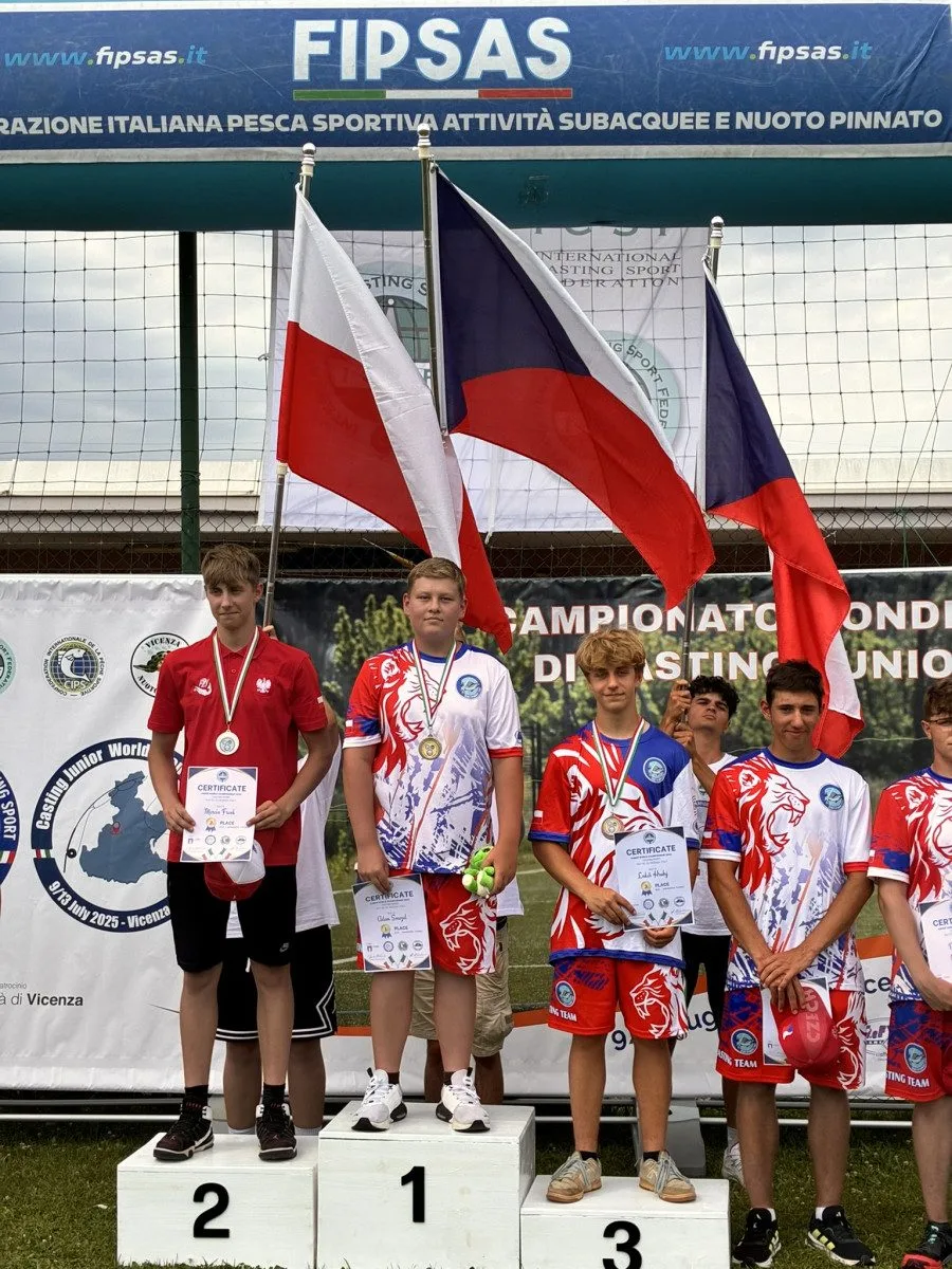 Čtyři zlaté a tři stříbrné. Rybáři z jihlavského spolku zazářili na MS v Itálii
