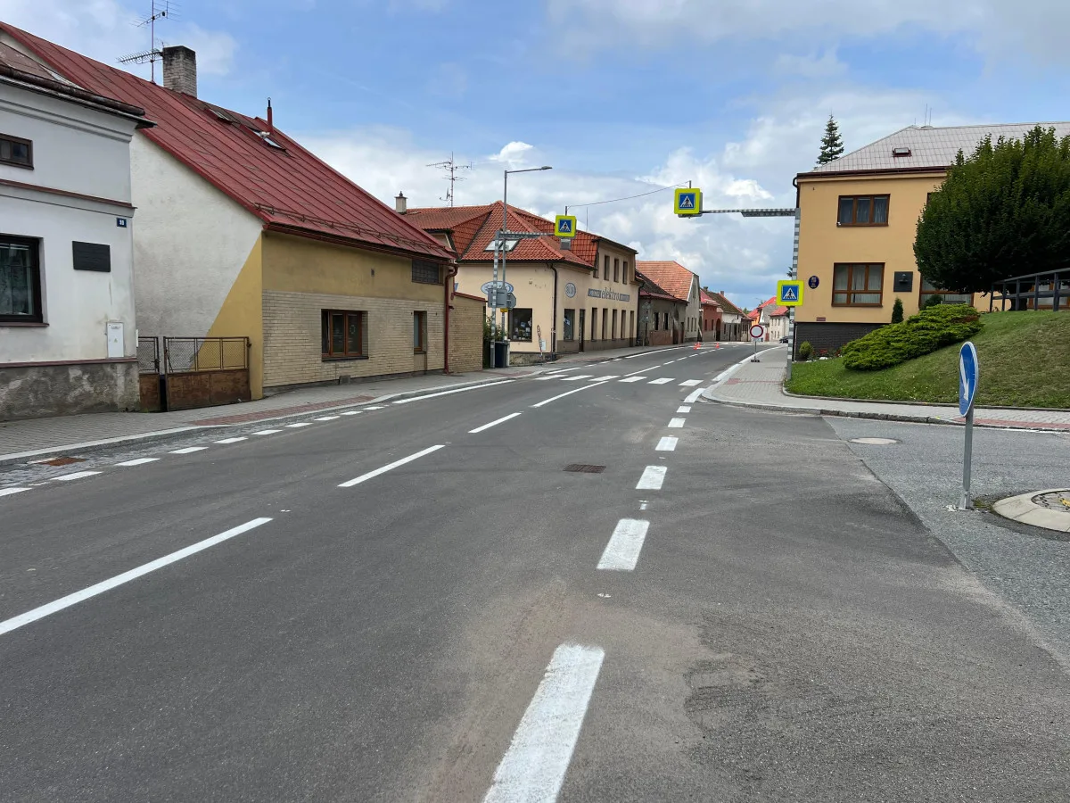 Konec omezení. Auta se zítra vrátí na silnici mezi Ždírcem a Vojnovým Městcem. Foto: Se svolením ŘSD