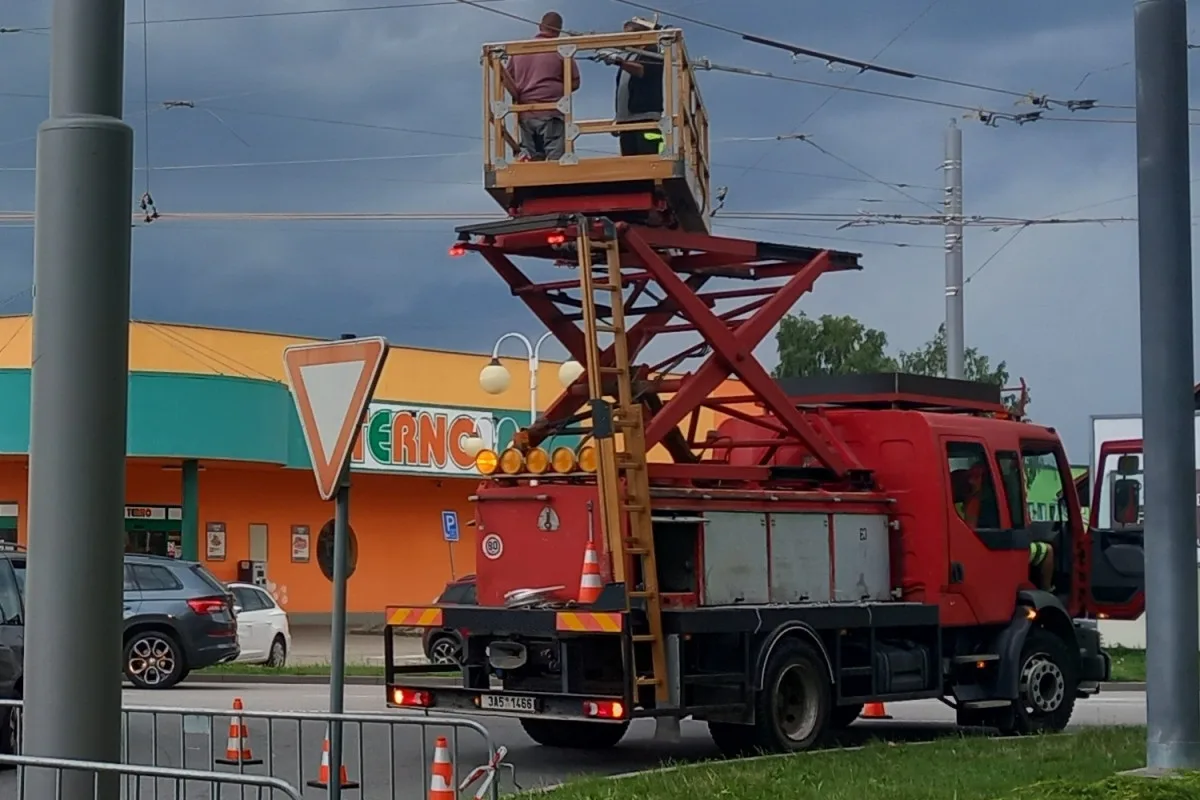 Jihlavskou trolejbusovou linku od Cityparku k parkovišti P+R dokončí v roce 2027