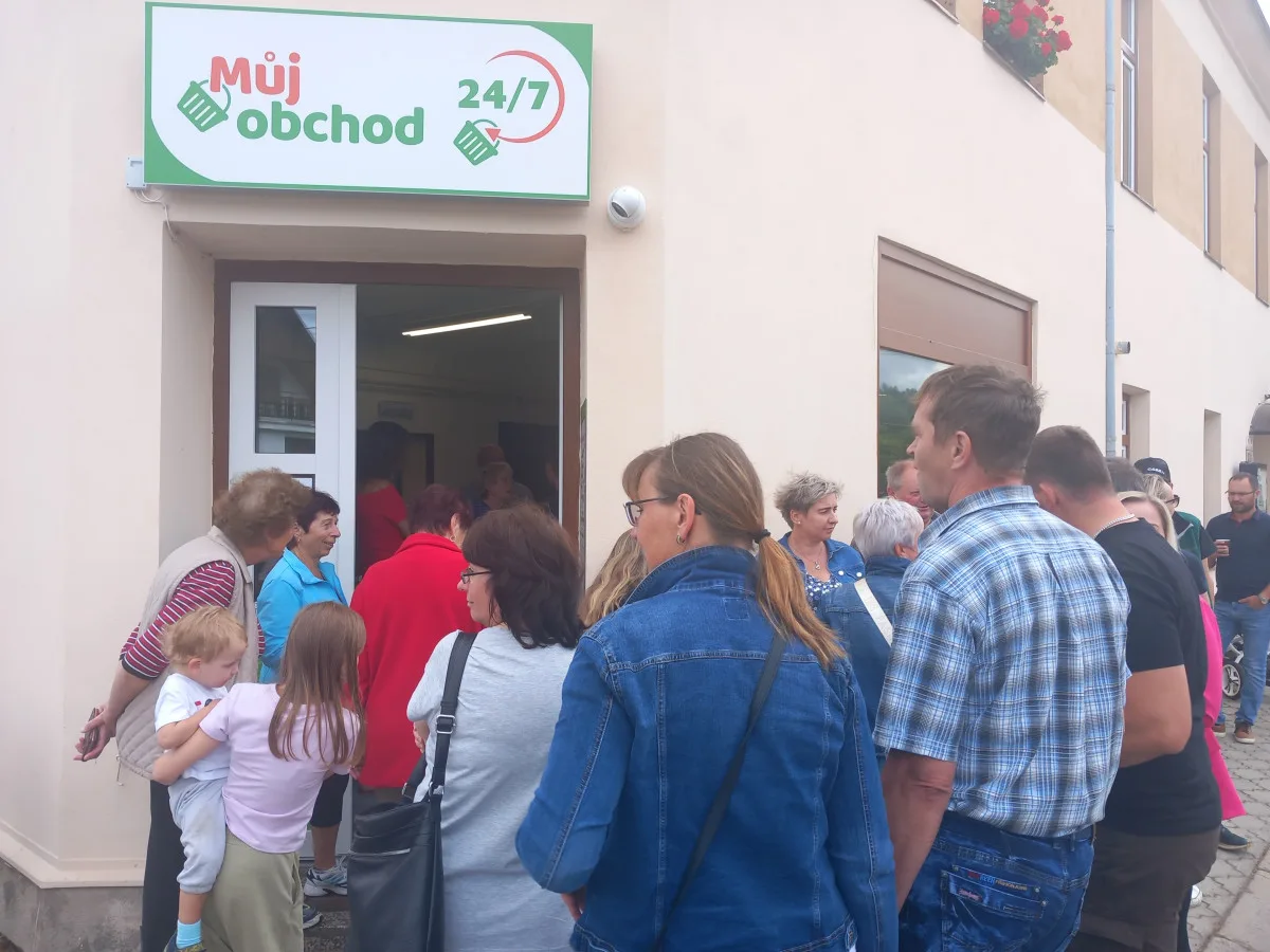 Vůbec jsme to neplánovali, říká o bezobslužné prodejně v Dubenkách místostarostka