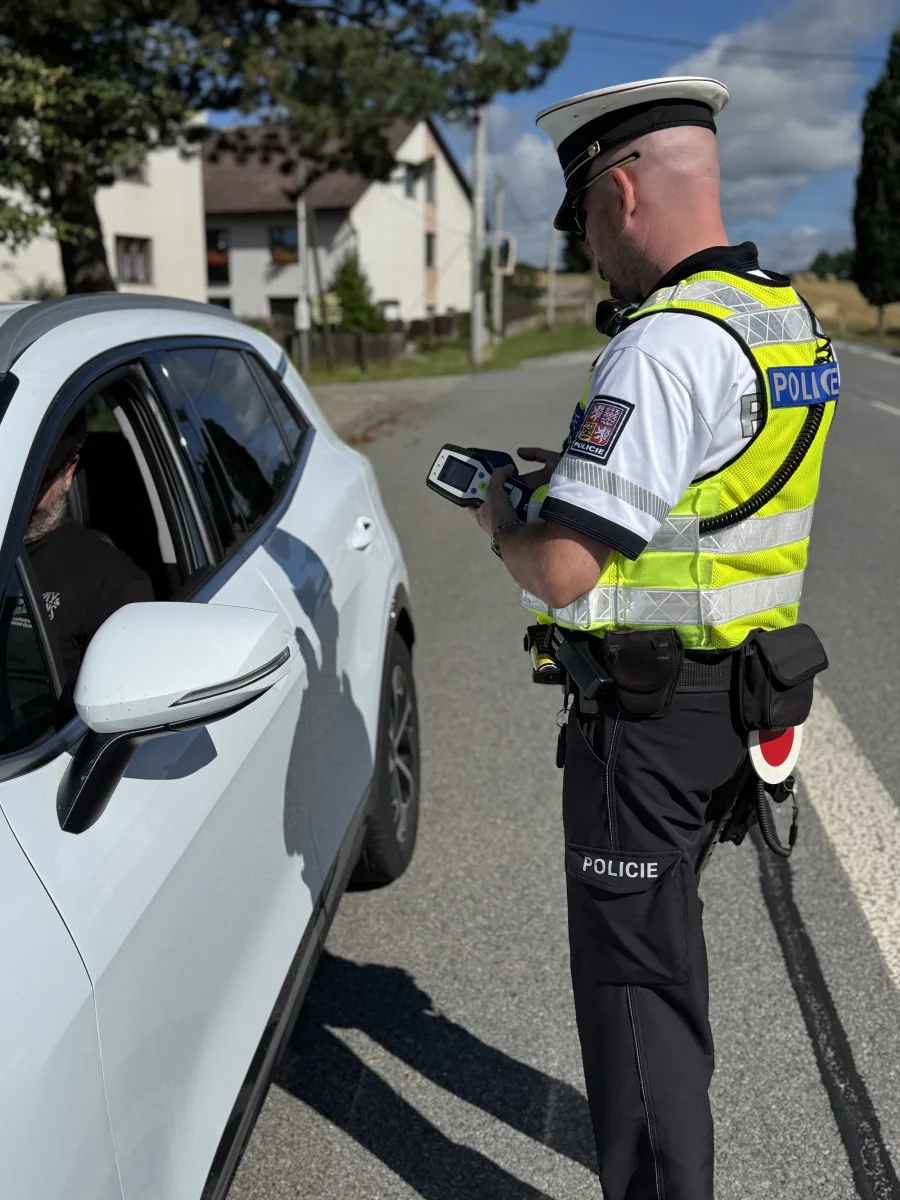 Práce dopravních policistů na Vysočině je velice pestrá