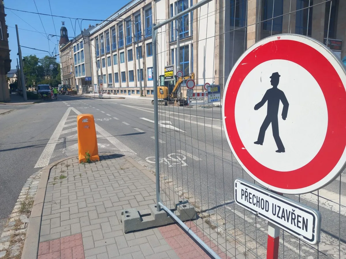 Další uzavírka v centru Jihlavy. Na týden se uzavře náměstí Svobody a Tolstého