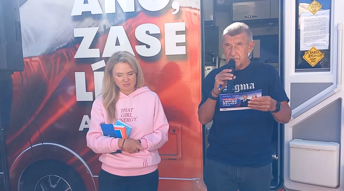 VIDEO: Jsme jediní, kteří víme, o čem mluvíme, prohlásil Andrej Babiš v Třešti