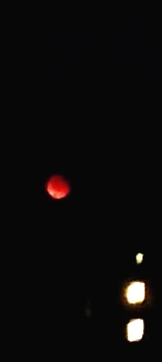 FOTO: Výjimečná událost. Zatmění měsíce v noci na dnešek fotili i lidé na Vysočině