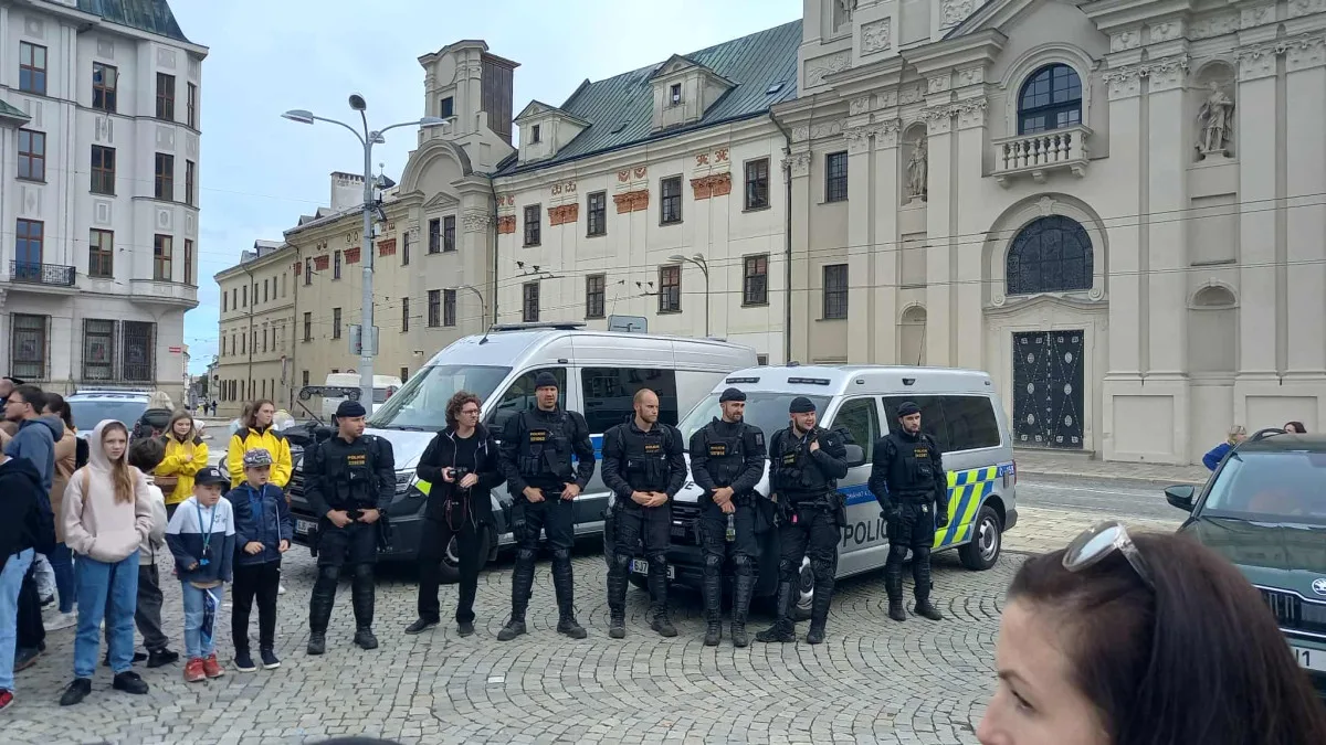 FOTO: Policie se v Jihlavě ukázala malým i velkým. Velký zájem vzbudilo Ferrari