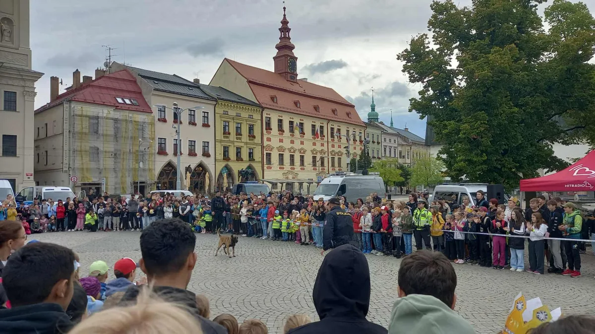 FOTO: Policie se v Jihlavě ukázala malým i velkým. Velký zájem vzbudilo Ferrari
