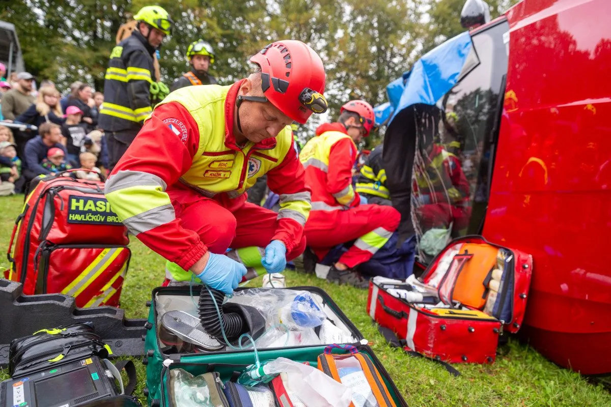 FOTO: Auta v hlavní roli. Motorsvět v Havlíčkově Brodě přilákal tisíce návštěvníků