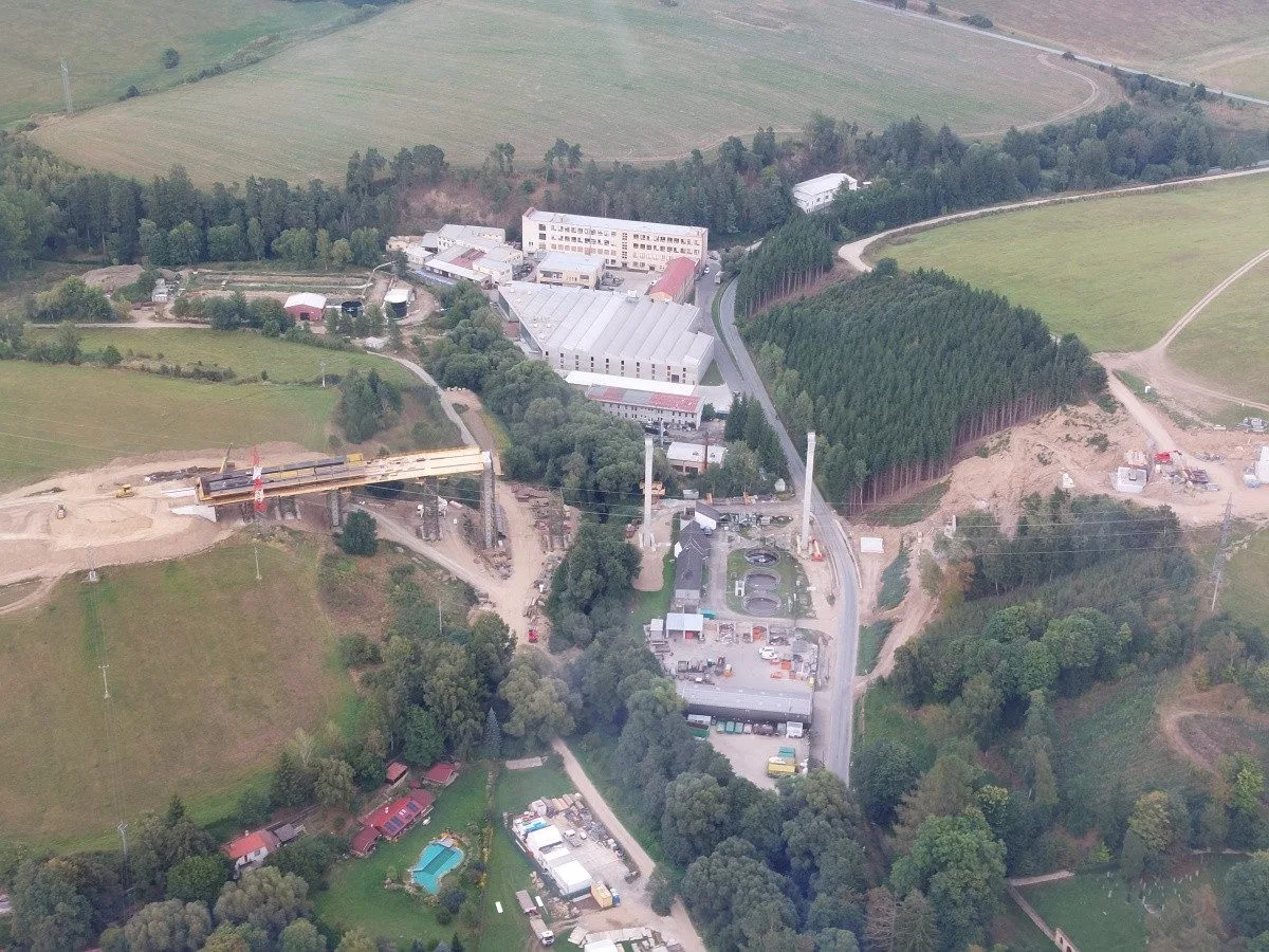 FOTO: Obchvaty zrychlují dopravu a mění krajinu u Brtnice, Rytířska i u Jihlavy. Foto: Se svolením Josefa "Joe" Vochyána