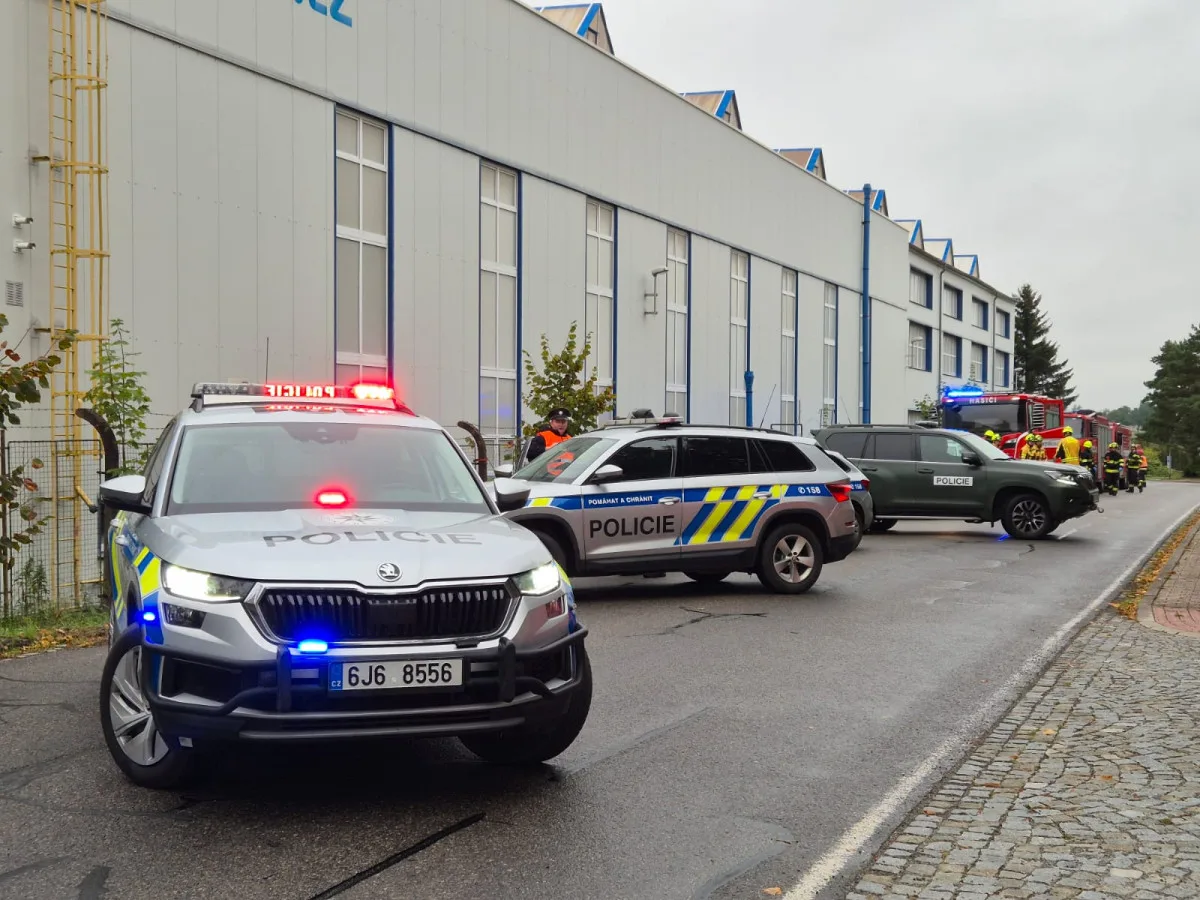 Cvičení IZS: Do školy v Chotěboři vběhnul útočník. Nikomu nic nehrozí, ujistila policie