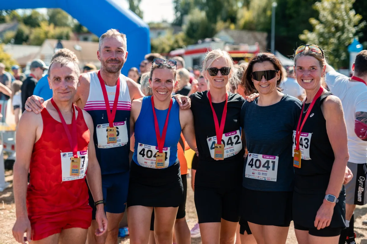 Záběry z průběhu akce Jihlavský půlmaraton 2025 ze dne 7. září 2025. Foto: Bosch
