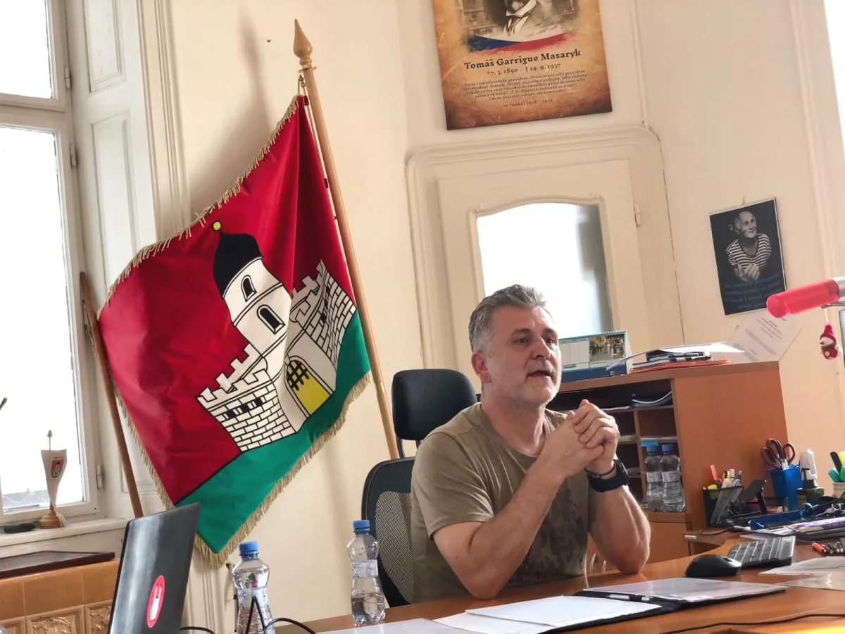 Starosta Větrného Jeníkova Tomáš Helar