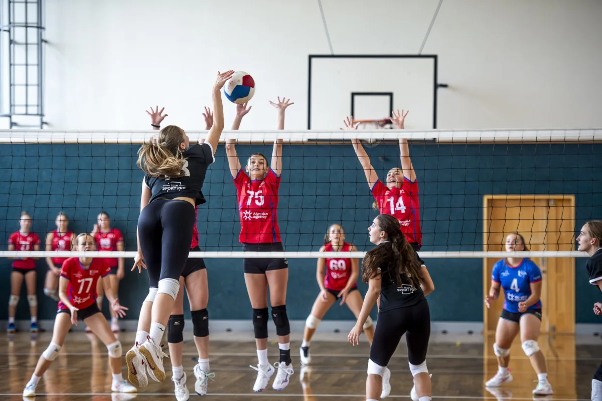 Ilustrační foto ze zápasů 1.ligy U20. Foto: Se svolením Volejbalu Jihlava