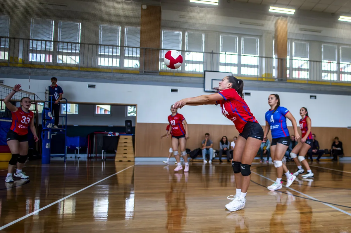 Ilustrační foto ze zápasů 1.ligy U20. Foto: Se svolením Volejbalu Jihlava