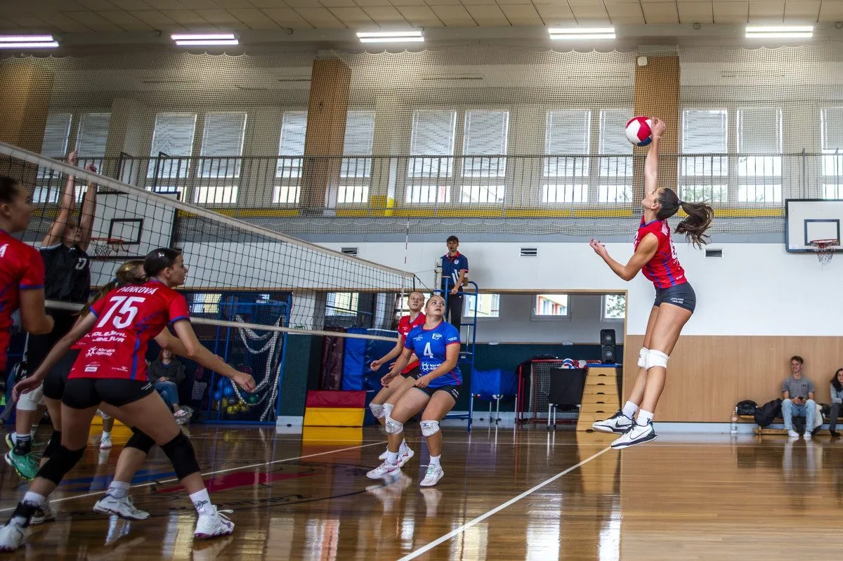 Ilustrační foto ze zápasů 1.ligy U20. Foto: Se svolením Volejbalu Jihlava