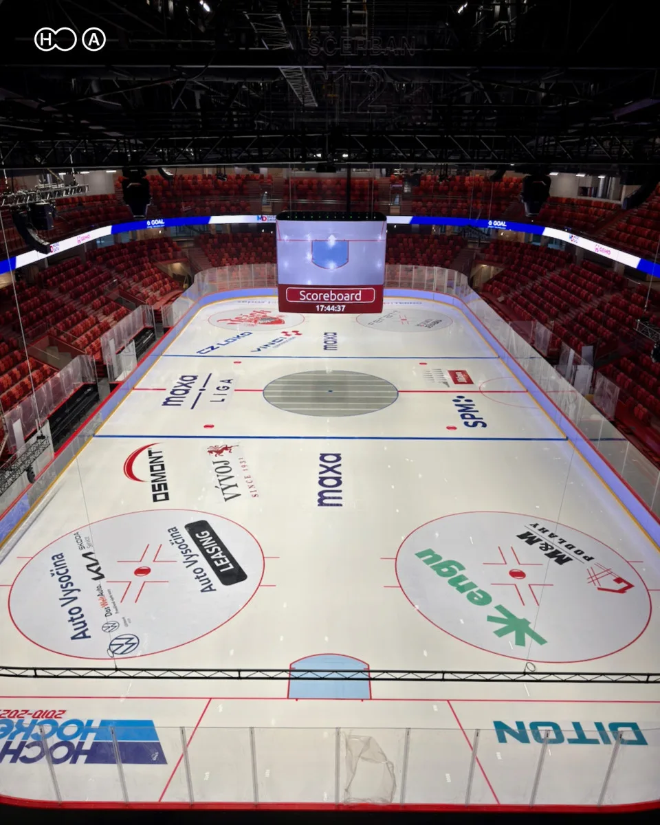 Led v Horácké aréně je hotový, termín převzetí se však opět posunul