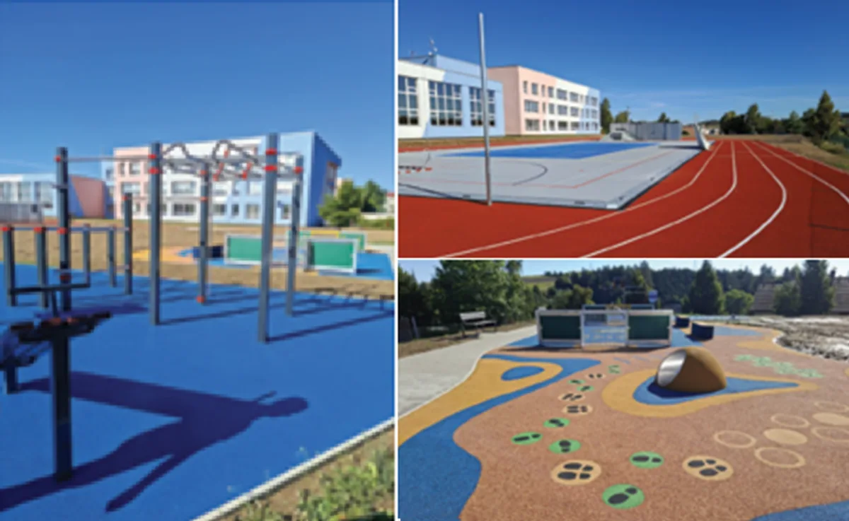 Brtnice postavila sportoviště za 21 milionů, zimní provoz umožní nafukovací hala. Foto: Se svolením města Brtnice