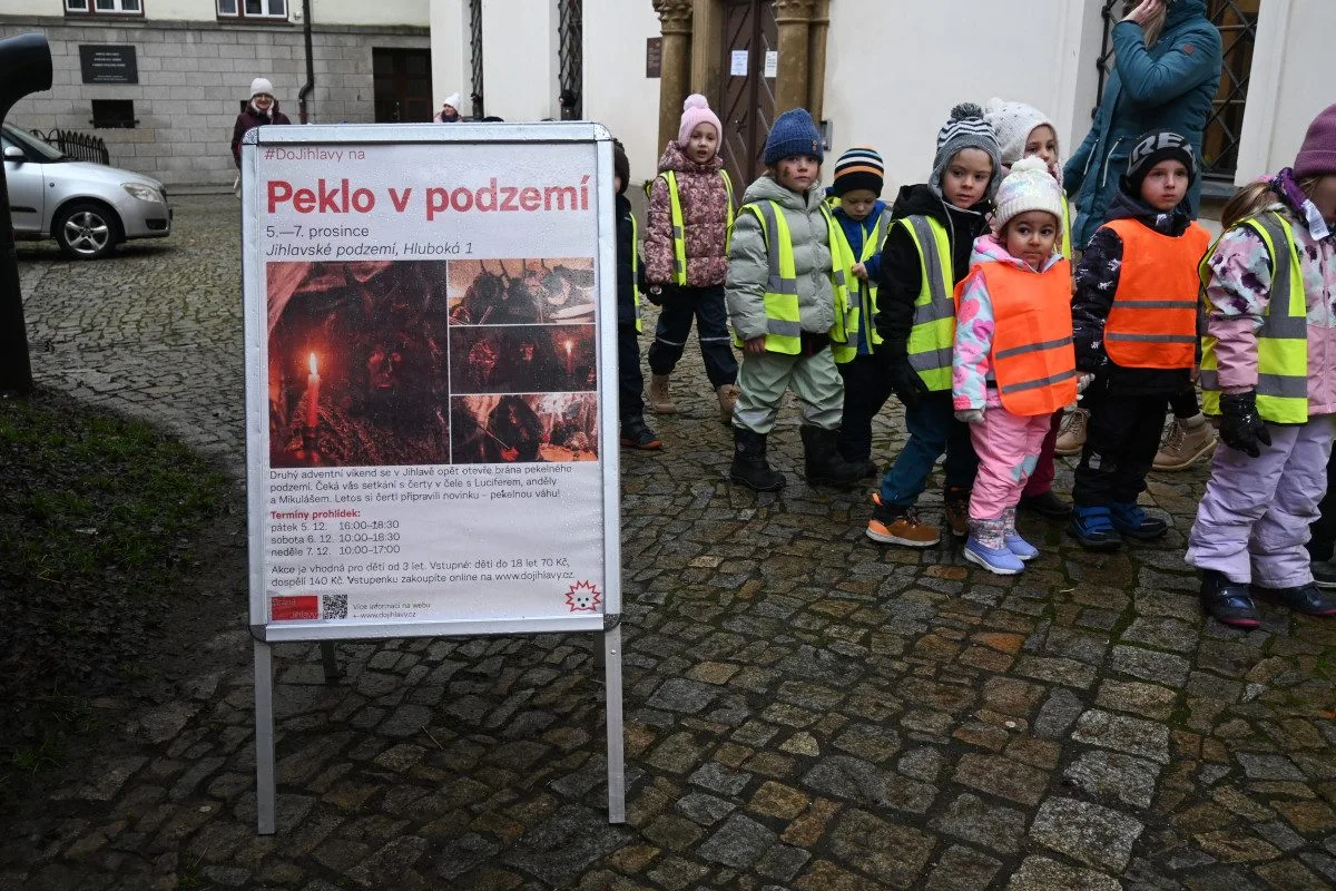 VIDEO: V jihlavském podzemí se zabydleli čerti. Rodiny je mohou přijít navštívit