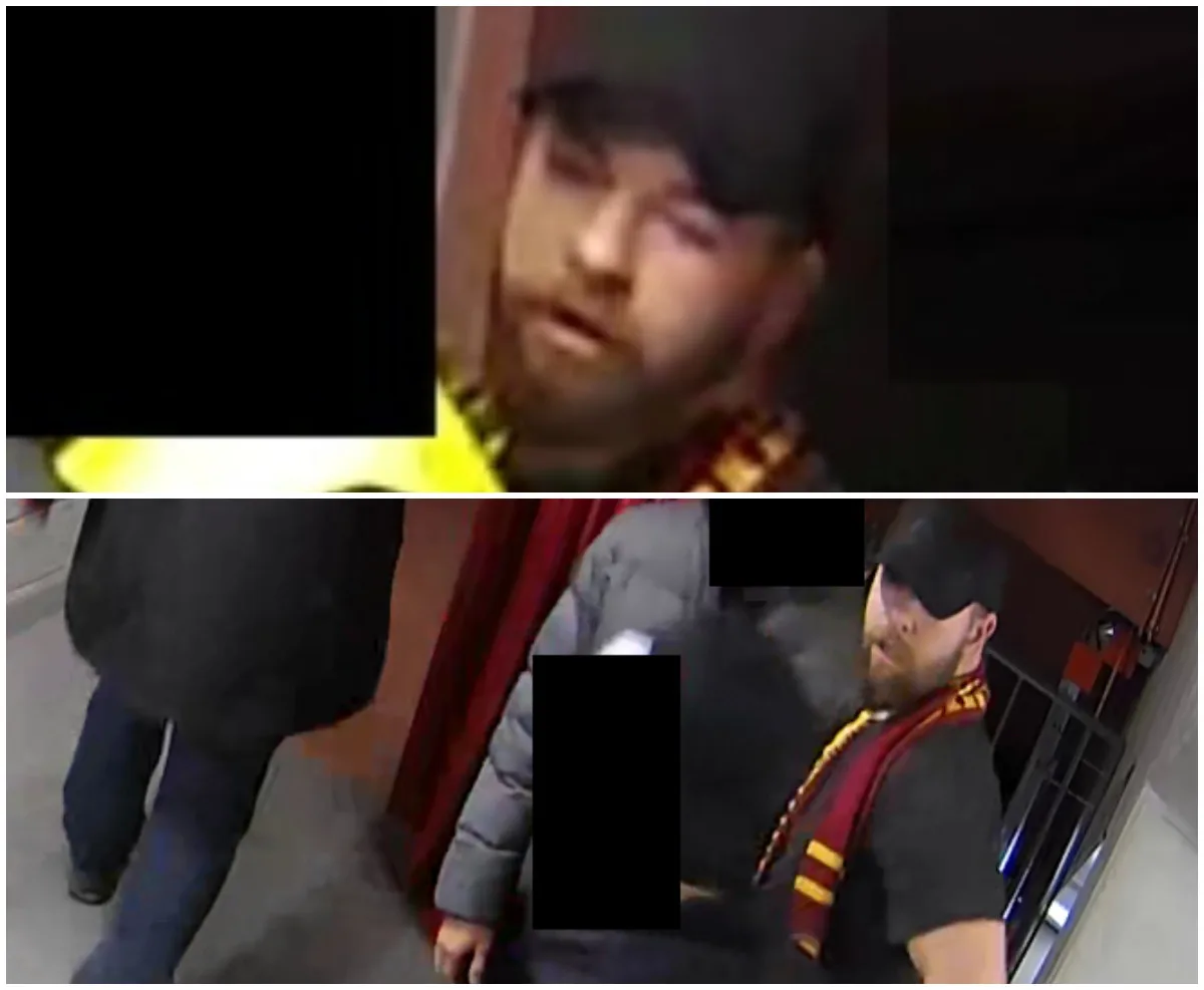 V Horácké aréně došlo k napadení hokejového fanouška. Neznáte muže na fotkách?