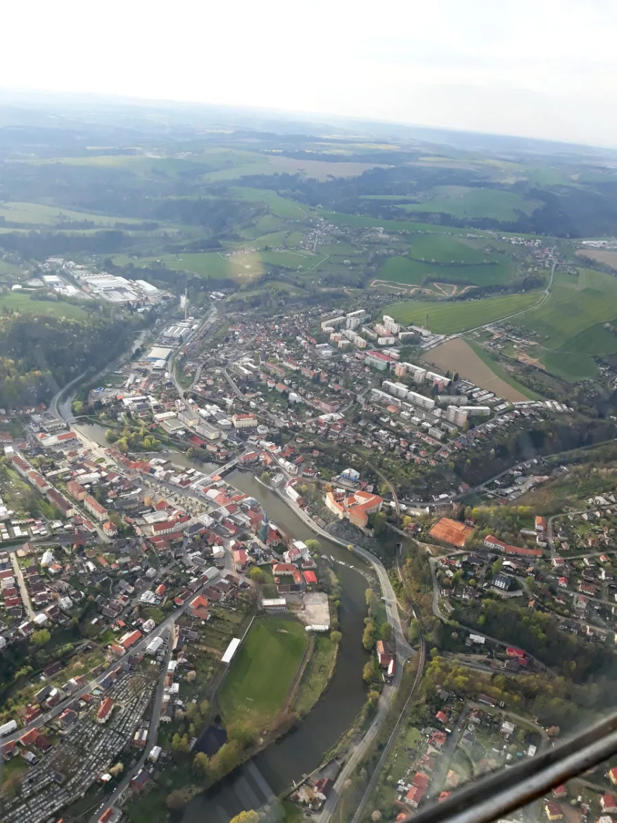 FOTO: Letec Vochyán podnikl pouť po stopách pátera Toufara, umučeného komunisty