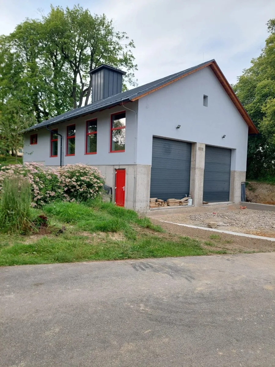 Nová zbrojnice v Nadějově byla jako Horácká aréna. Hasiči uspěli v celostátní anketě. Foto: Se svolením SDH Nadějov