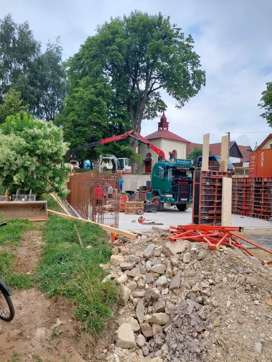 Nová zbrojnice v Nadějově byla jako Horácká aréna. Hasiči uspěli v celostátní anketě. Foto: Se svolením SDH Nadějov