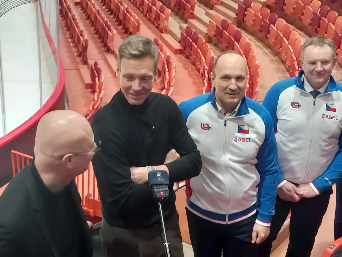 FOTO: Berdych přivezl Davis Cup do Horácké arény v Jihlavě. Tenisový svátek se blíží