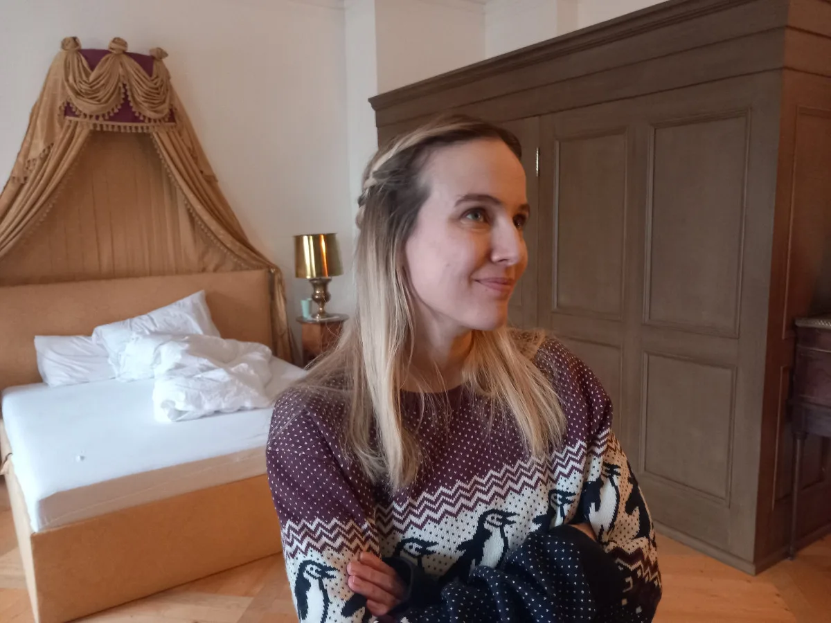 Tereza Ramba přemýšlela o lyžování v Lukách, na sjezdovku ale nebyl čas