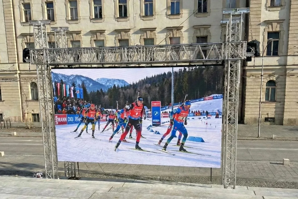 Sdílené emoce: V Jihlavě bude živý přenos olympijských her na velkoplošné obrazovce. Foto: Se svolením Horácké arény