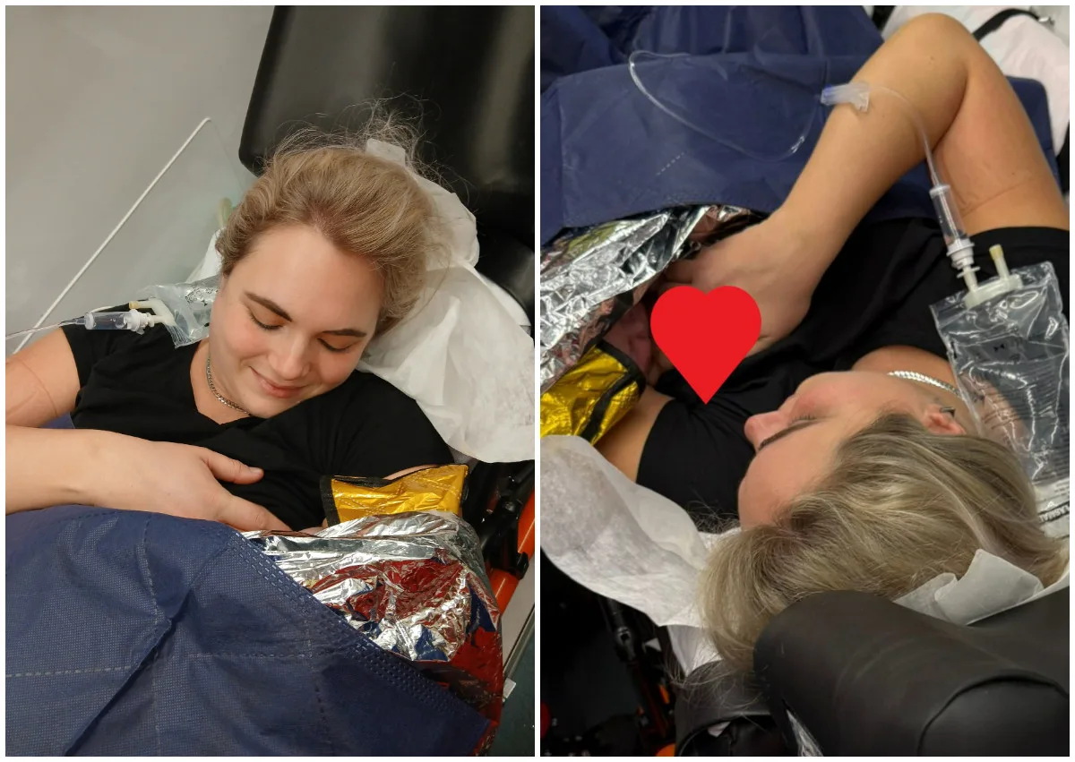 Porod na Pelhřimovsku: Anička se narodila přímo v sanitce, týden po termínu