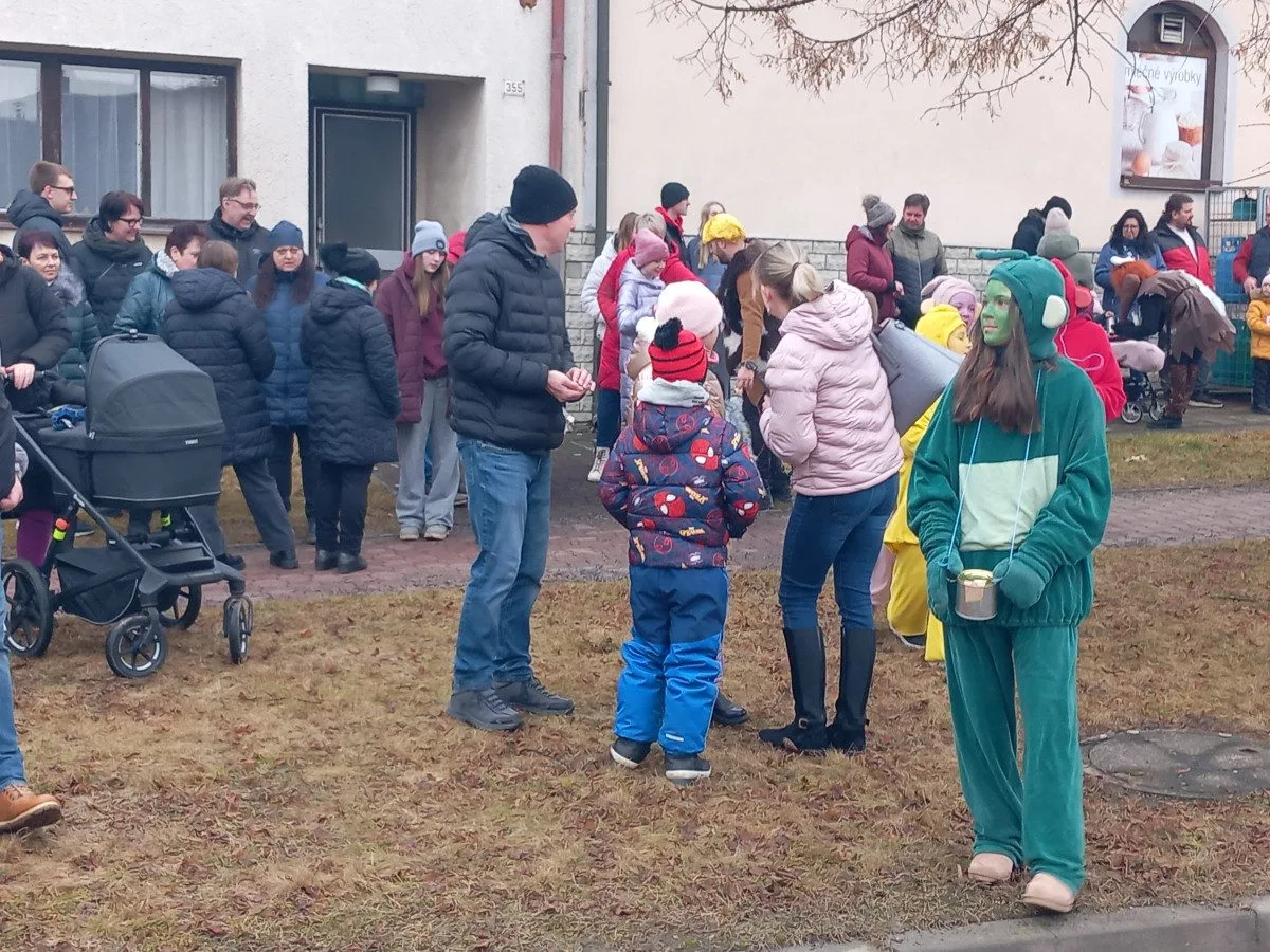 VIDEO: V Kamenici se vrátili o tisíce let zpátky. Tradiční masopust skvěle bavil