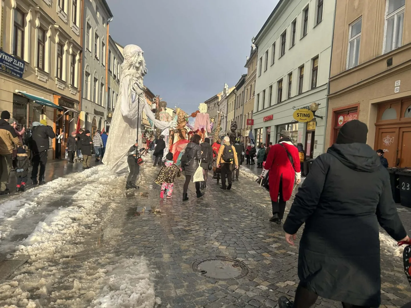 FOTO + VIDEO: Jihlavské ulice žijí Masopustním průvodem, zapojily se desítky masek