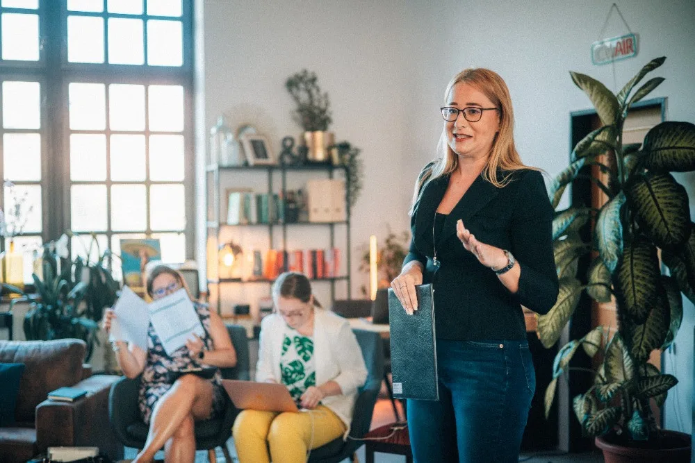 Miroslava Zápotočná se snaží aktivně šířit téma mediace. „Chybí informovanost širší populace o tom, co je to mediace.“ Foto: Lukáš Kenji Vrábel