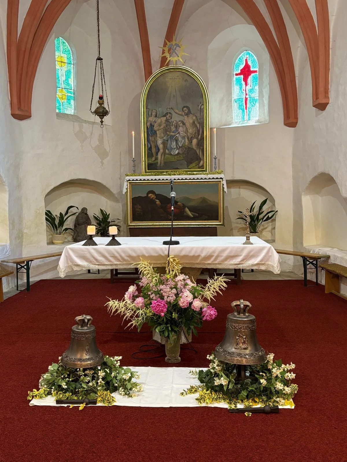 Zvony: sv. Jan Křtitel a sv. Vojtěch. Foto: Vojtěch Blažek