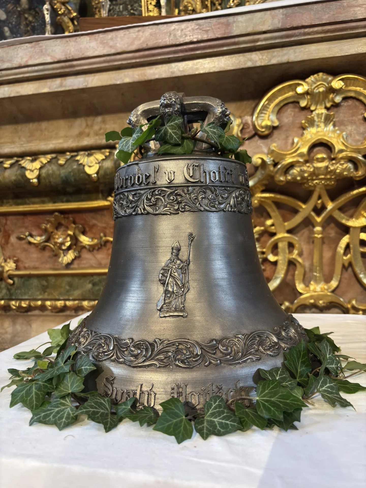 Zvony: sv. Jan Křtitel a sv. Vojtěch. Foto: Vojtěch Blažek