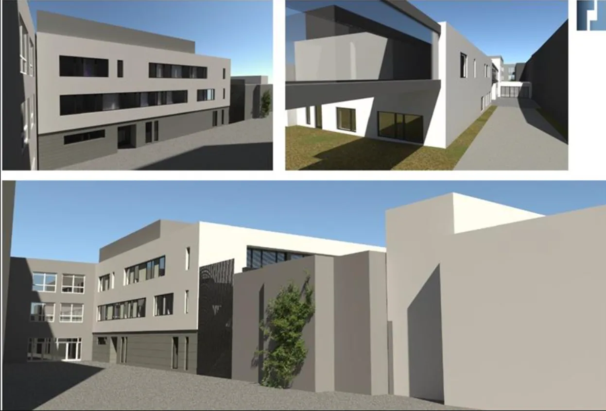 Třípodlažní pavilon: V Nemocnici Jihlava začíná největší investice do onkologie. Vizualizace: se svolením Nemocnice Jihlava