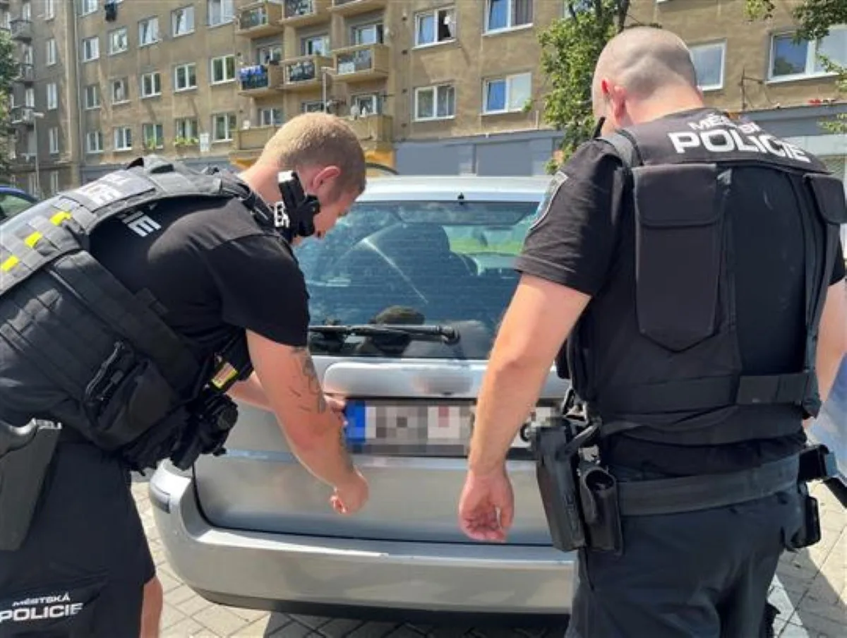 Ilustrační foto z jiného zadržení značky. Foto: Policie ČR
