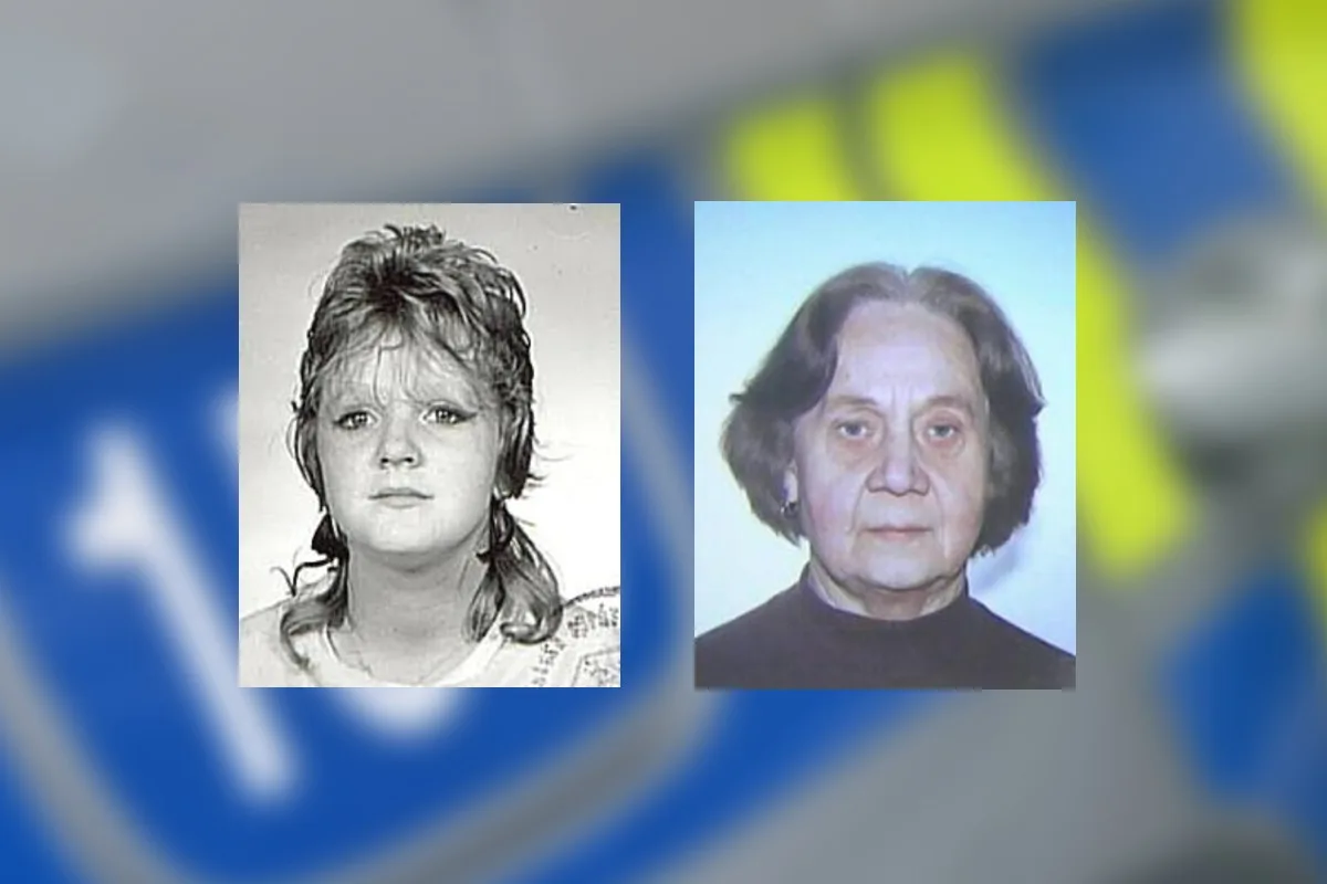 Ženy, které patří na Vysočině mezi nejdéle hledané, zleva: Boriša Fančovičová a Marie Šmídová