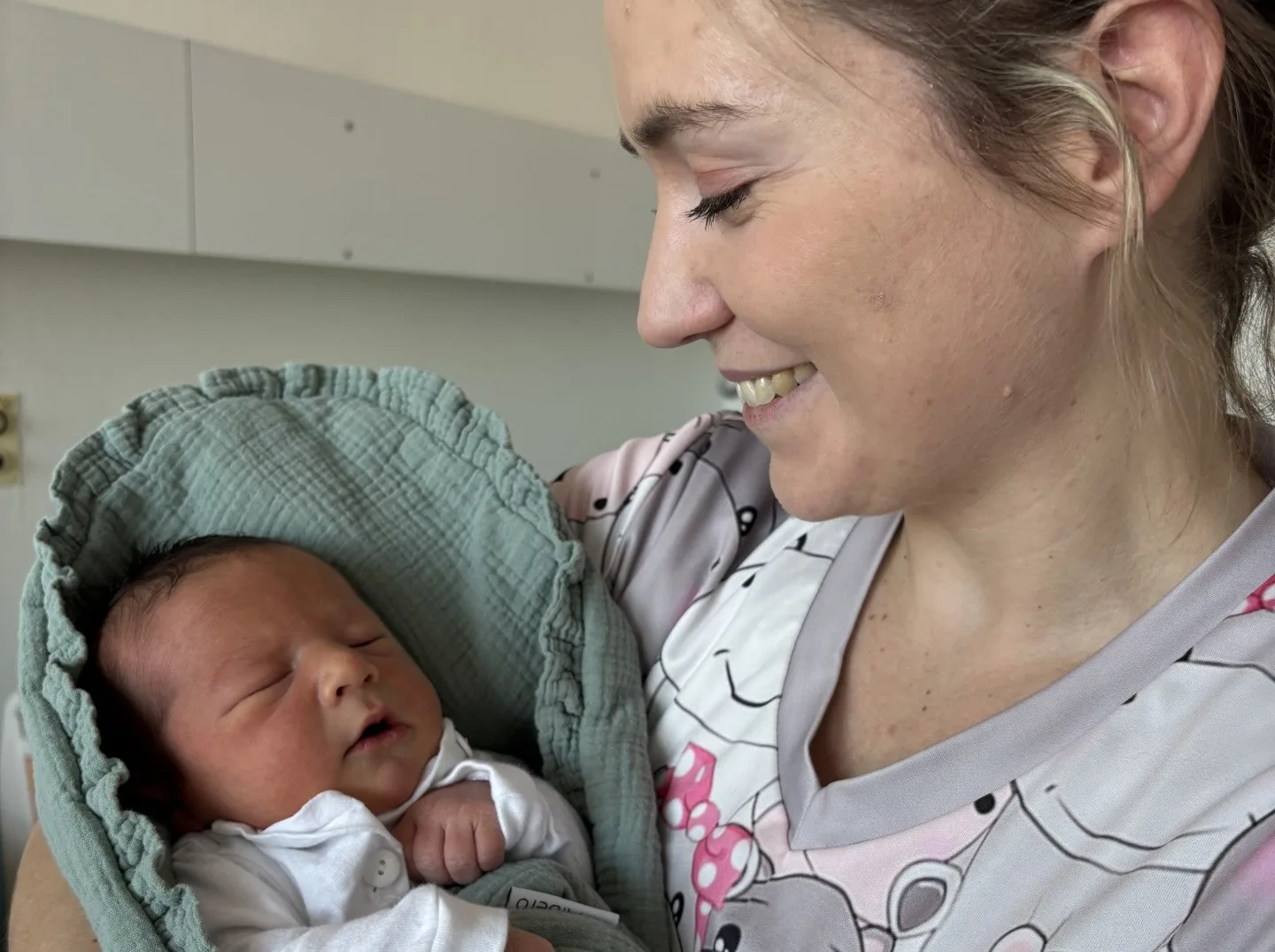 Děti i jejich matky v jihlavské porodnici mají díky fyzioterapeutce vyšší komfort. Foto: Nemocnice Jihlava