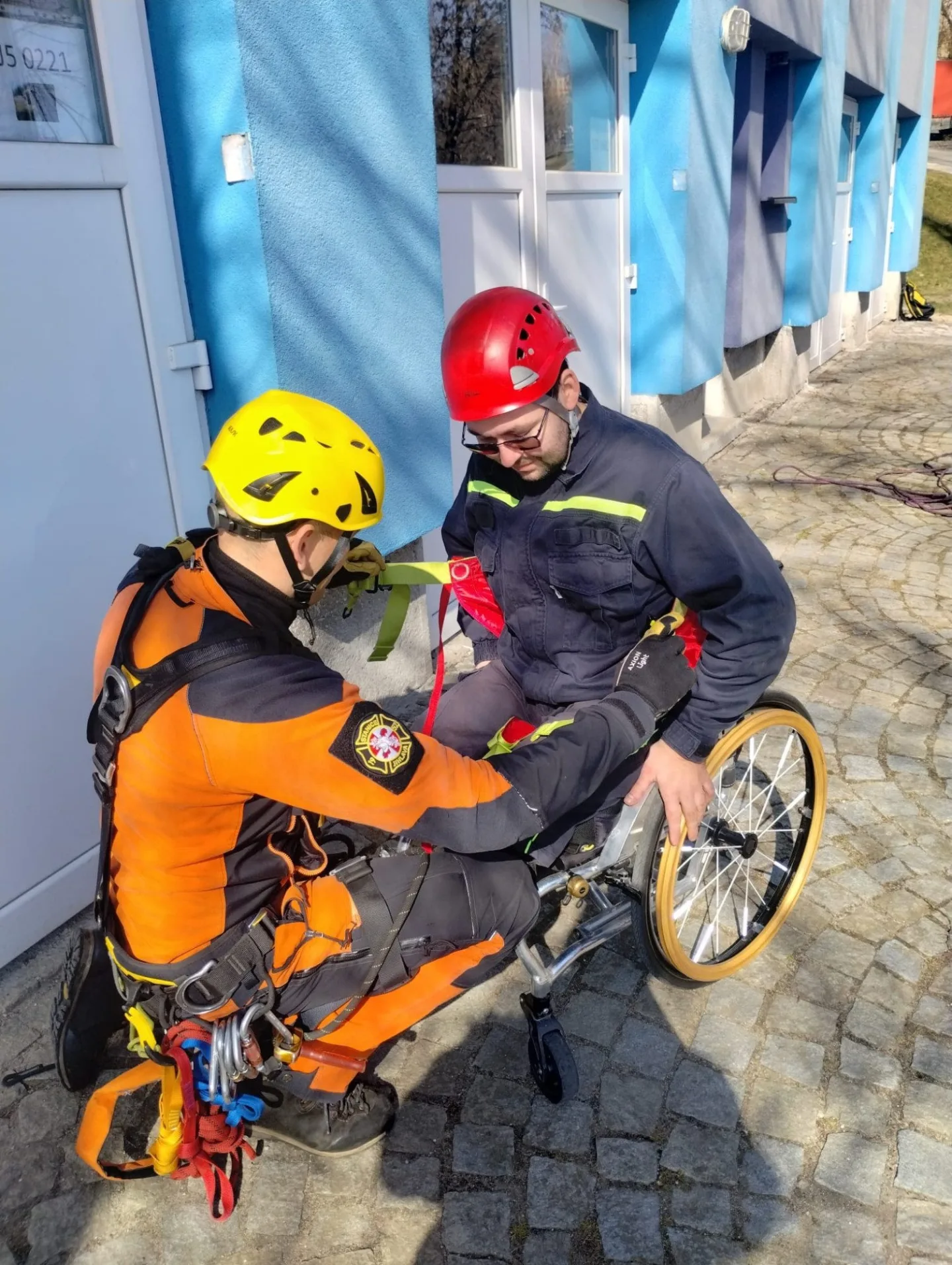 Setkání hasičů s Honzou. Foto: HZS Kraje Vysočina