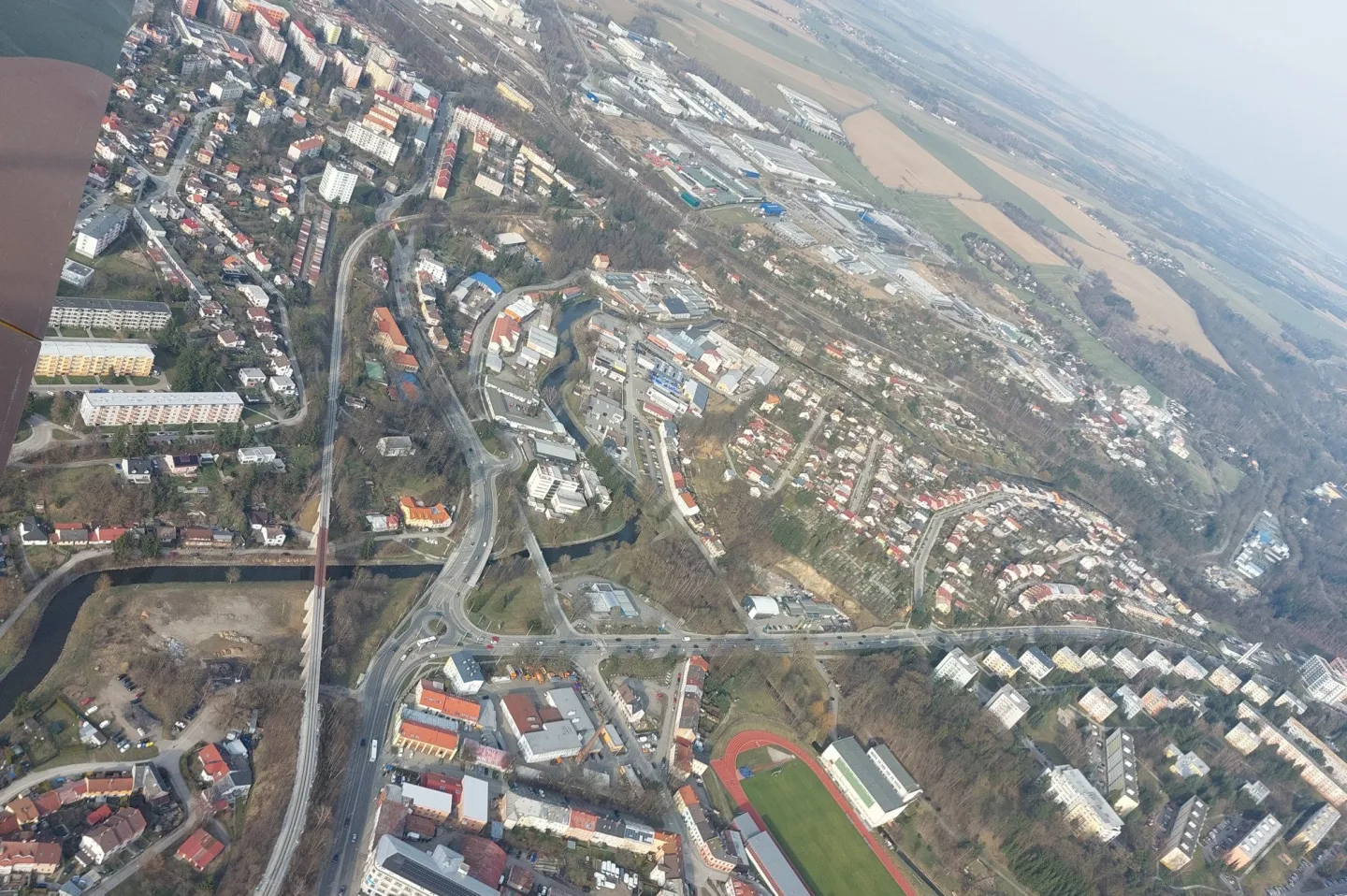 FOTO: Jihlavsko jako na dlani: záběry z ptačí perspektivy odhalují nečekané detaily