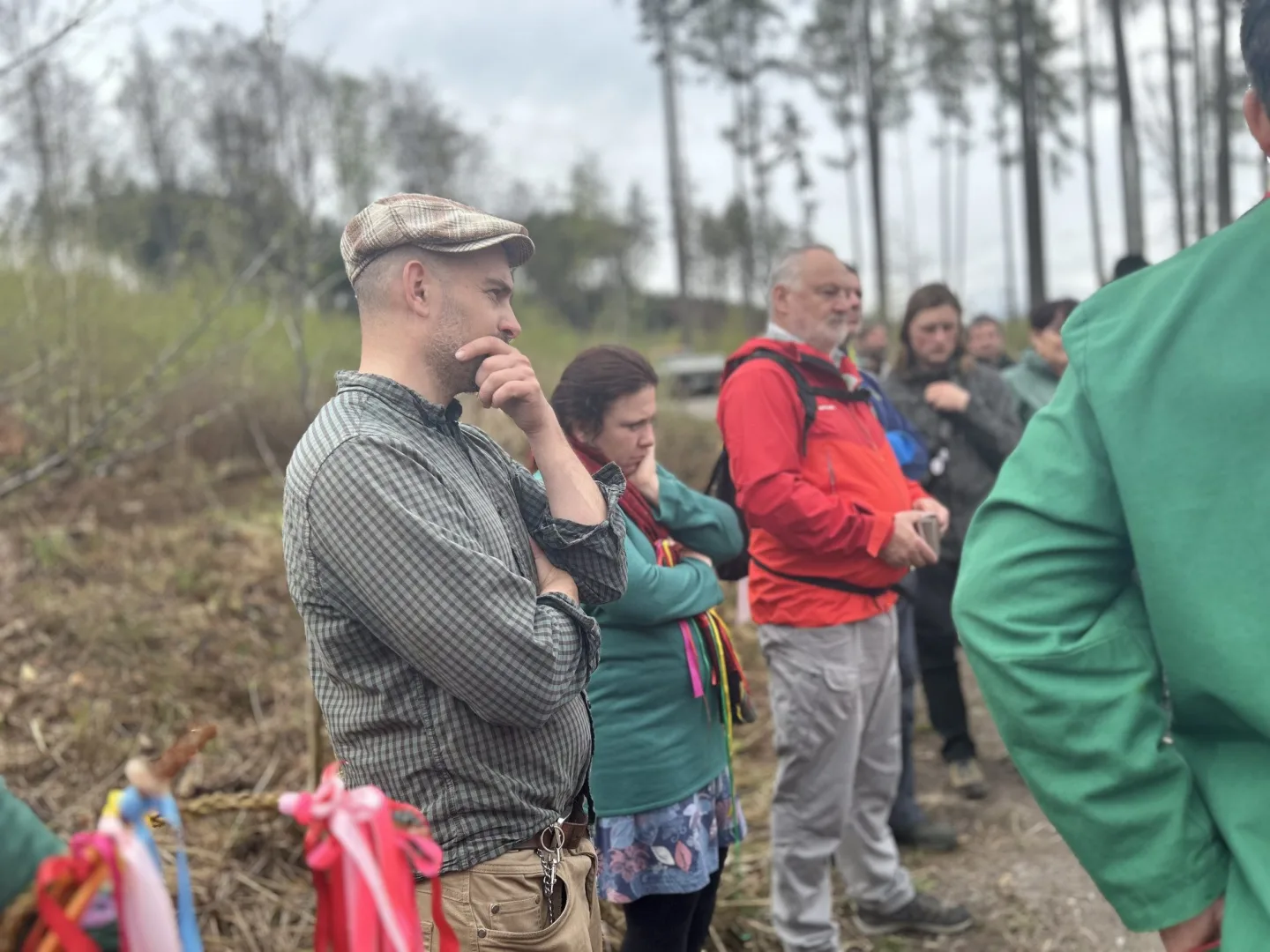 Den proti úložišti: V lokalitě Hrádek otvírali studánky. Vrtáka vyhnaly lesní víly