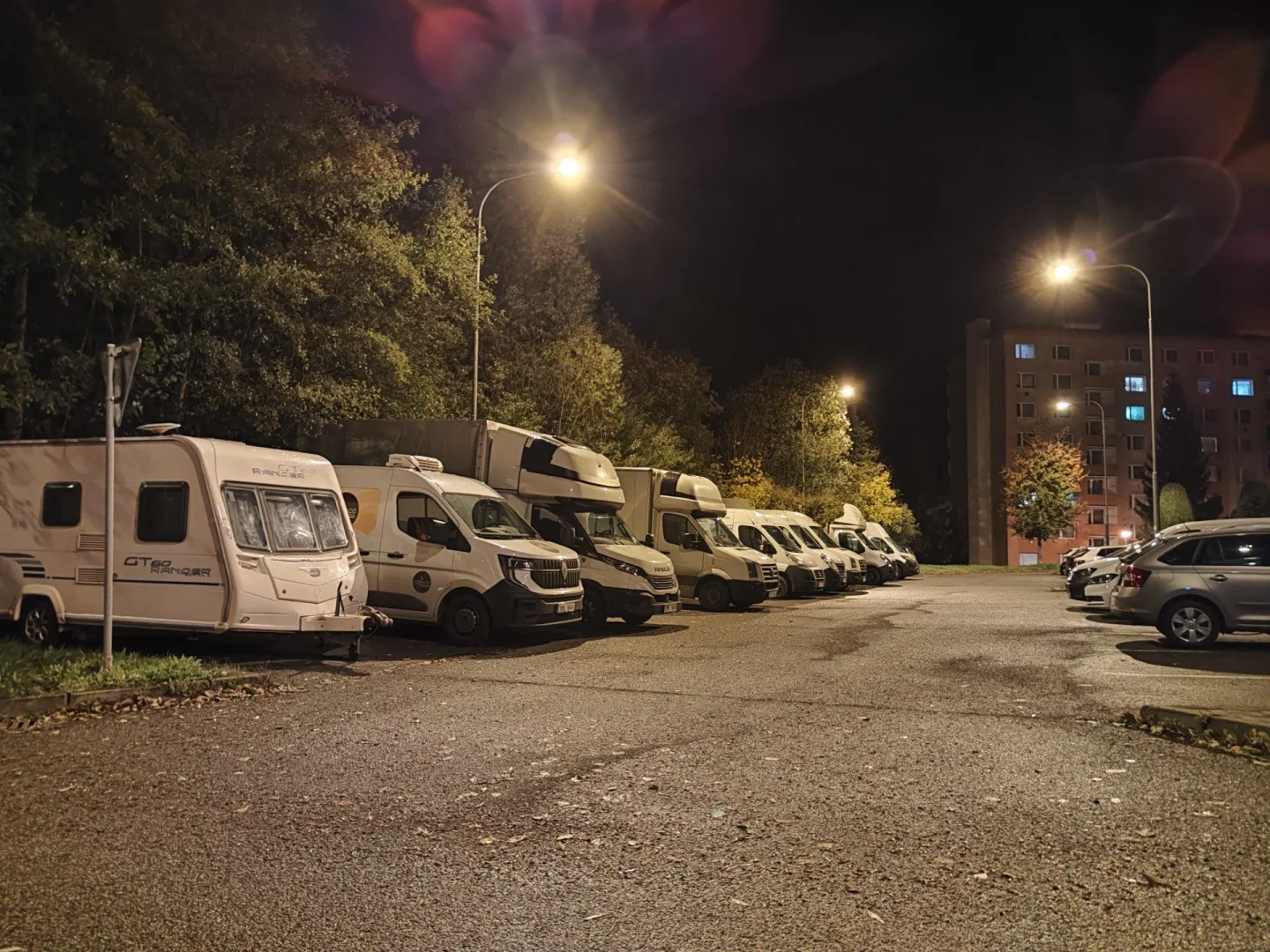 Dodávky v noci na sídlištích nechceme, hlasovali v anketě čtenáři Jihlavské Drbny. Foto: Libor Kouba