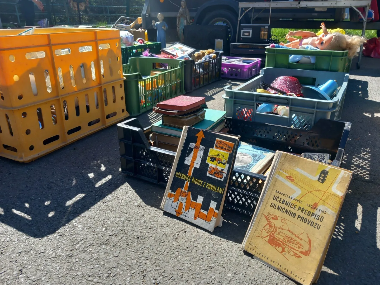 FOTO: V amfiteátru člověk pořídí, na co si vzpomene. Koná se tam velký bleší trh