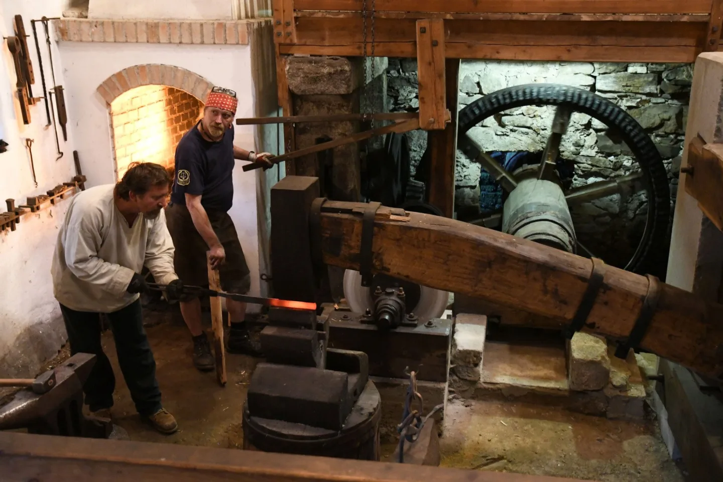 Za kováři na Šlakhamr. Foto: Technické muzeum v Brně
