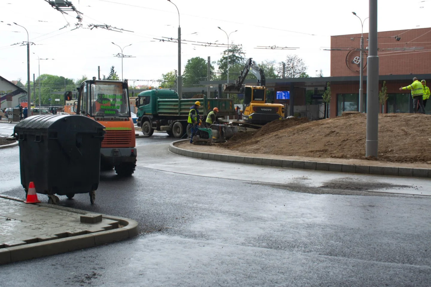 K terminálu v Jihlavě bude zajíždět nová linka. Už brzy projedeme Evropskou ulicí