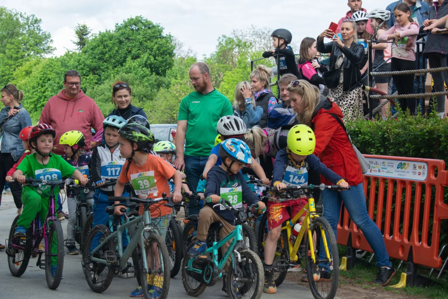 Slavata Triatlon Tour přilákala do Telče sto šedesát mladých sportovců. Foto: Michal Šalanda